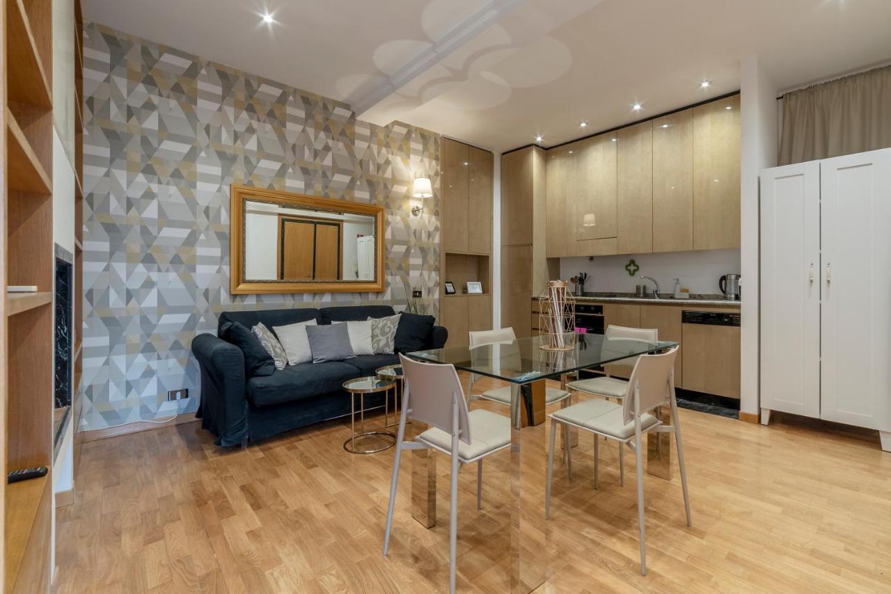 Piazza Di Spagna Elegant Flat Róma Kültér fotó