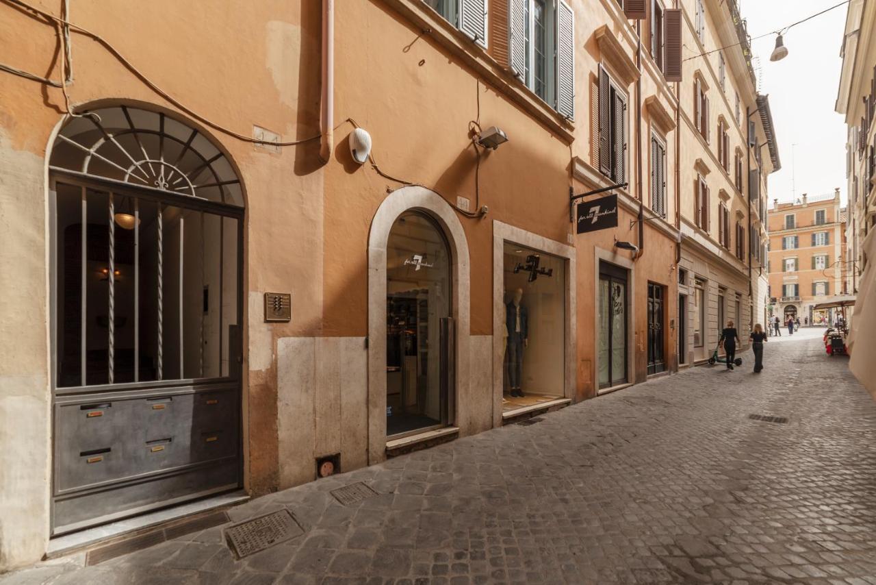 Piazza Di Spagna Elegant Flat Róma Kültér fotó